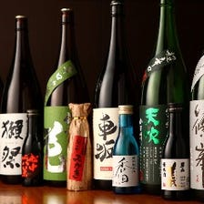 おでんに合う日本酒は常時15種類以上