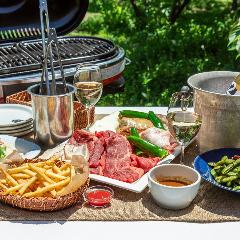 開放感たっぷり！！ 皆でワイワイ手ぶらでBBQ