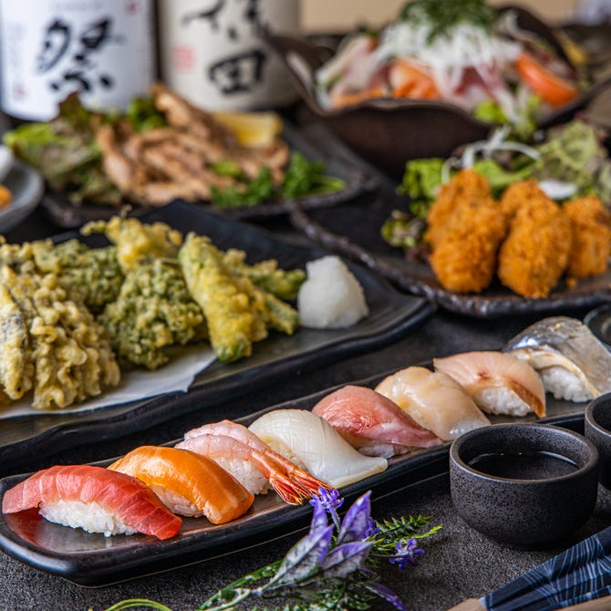 旨い鮨と個室居酒屋 穏座 赤坂店 赤坂 居酒屋 ぐるなび