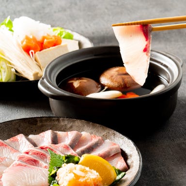 個室居酒屋 金沢おでんと焼き鳥 いろは 金沢片町本店_【蟹と鰤のしゃぶしゃぶコース】産地直送の鮮魚尽くしの宴会!2時間飲み放題付 全8品 5500円