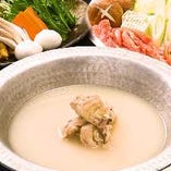 日南鶏濃厚スープ炊き鍋