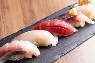 ワイン・寿司・天ぷら 魚が肴  メニューの画像