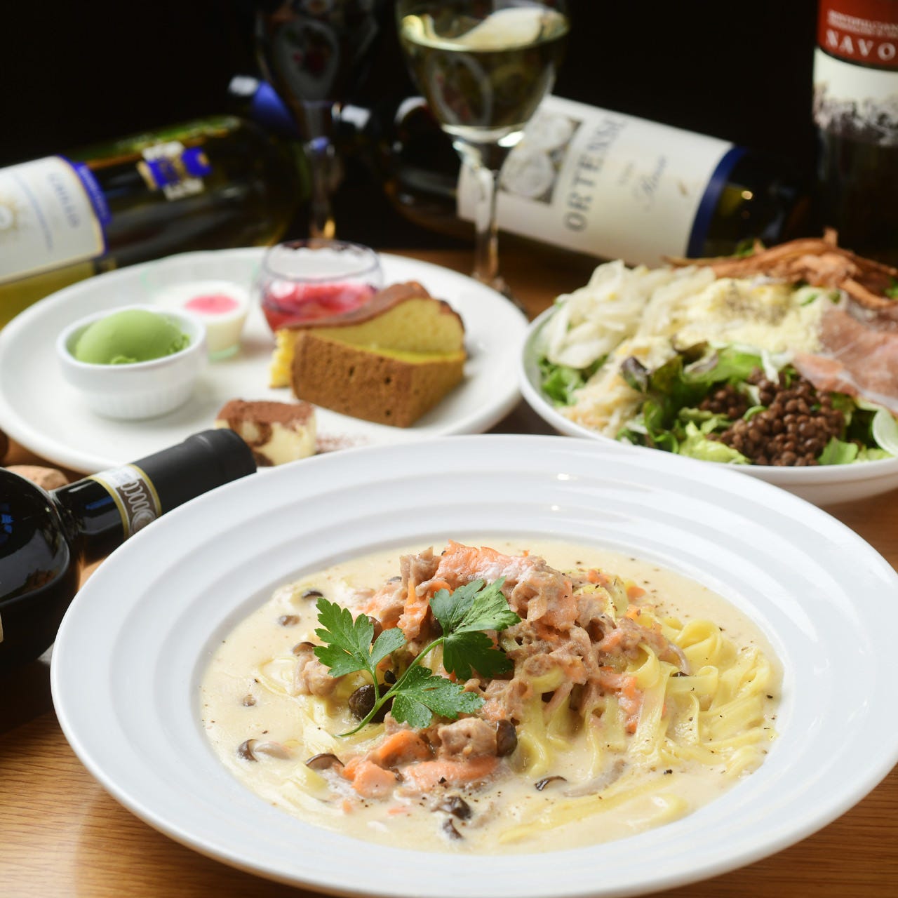 パスタ 石窯ピザ Ddn ディーディーエヌ 刈谷 新鮮野菜のパスタ ピザ