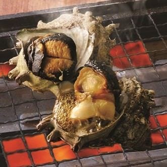 新鮮な魚介を卓上で焼き上げる！
熱々をお楽しみください！