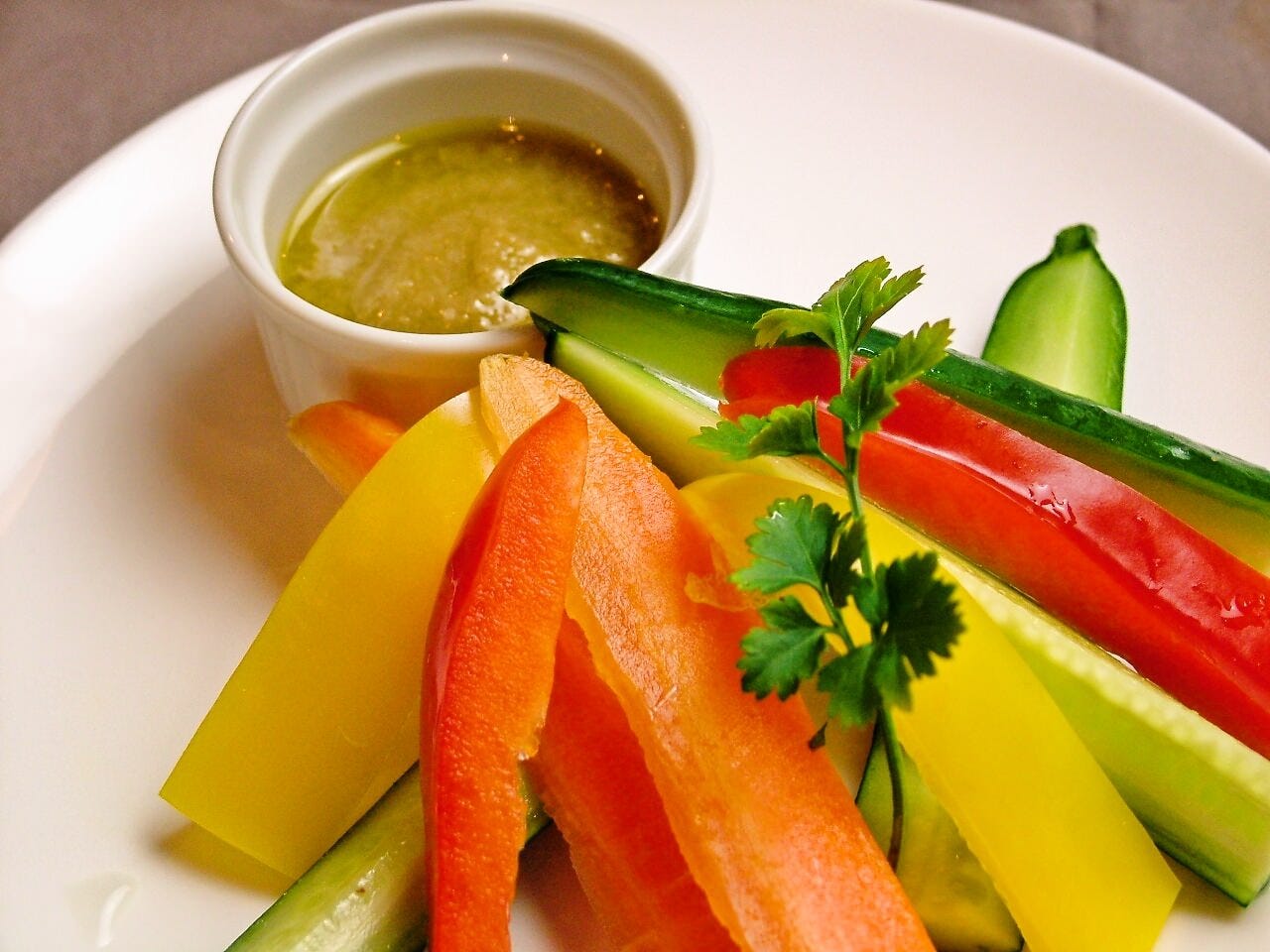 スタイルの10品目 季節野菜のバーニャカウダ