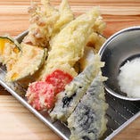7種天ぷら盛り合わせ