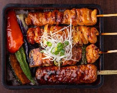 焼き鳥重(玉子・鳥スープ付)