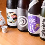 石川県の地酒をメインに約15種類常備しております