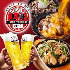 個室居酒屋 炭火串焼とおでん 上野横丁上野店