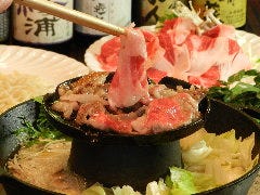 一番人気 牛焼きしゃぶ