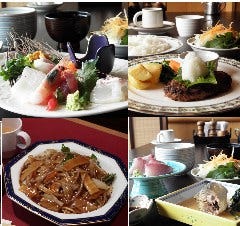 和洋中のメニューが楽しめます