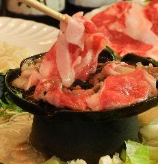 一度で二度楽しい【焼きしゃぶ鍋】食べ放題コース