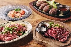 一番人気。 上州和牛 肉三昧コース。