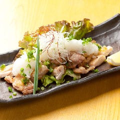 若鶏の岩塩焼きおろしポン酢