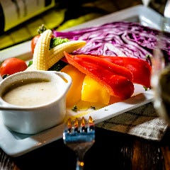 肉、野菜メニュー充実♪大満足間違いなしです♪