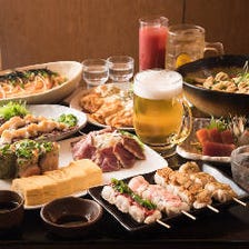 大山地鶏や信州牛を満喫！宴会コース