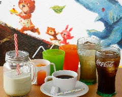 ソフトドリンクバー付きなので、ごゆっくり楽しめます！