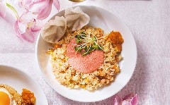 鮭の明太とろろピラフ