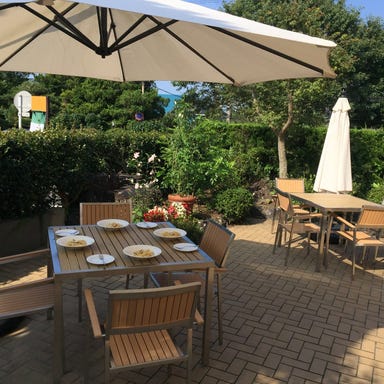 伊豆高原 地元食材イタリアン ミラコロ_テラス席(1~8名様)