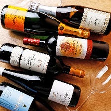 豊富な種類のビオワインの数々