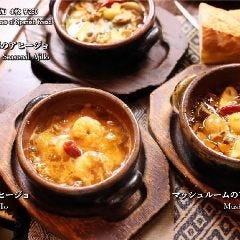 季節のアヒージョ