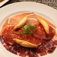 スペイン産熟成生ハムの盛り合わせ