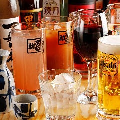 人気のコースに全50種類のドリンク2時間飲み放題をお付しました