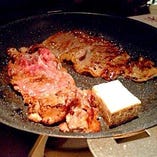牛ヒレカツなど牛肉料理がメインのコース7,000円（税込）