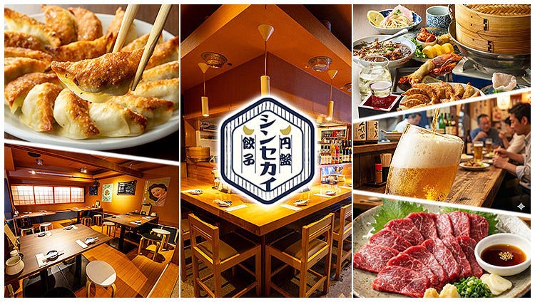 円盤餃子 シンセカイ