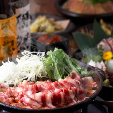 個室居酒屋 くいもの屋わん 東大宮店_歓送迎会に★本マグロのお造りや黒毛和牛すき焼きなど全9品『わんの贅沢プラン』2H飲み放題付き 5,000円