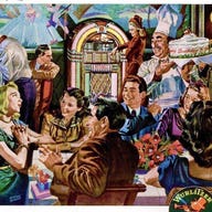 キャデラックカフェ ハンバーガーダイニング_〈2時間飲み放題付5000円〉人気NO1のコブサラダやダブルチーズピザ、その日のおすすめを含むお手軽コース