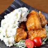 チキン南蛮～島豆腐のタルタルソース