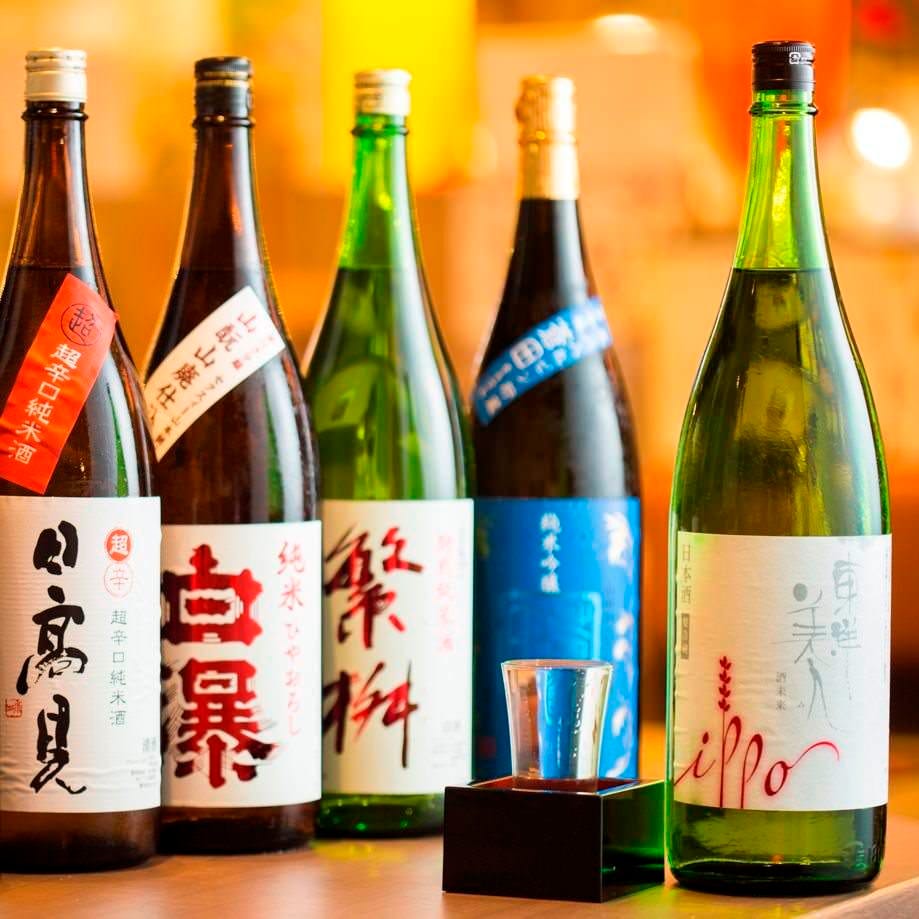 ●魚に合う九州の地酒や焼酎を！
