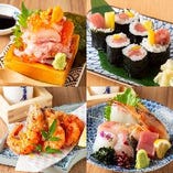 世界中のみんなが大好き『寿司』もありますよ～！