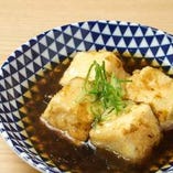 あおさ揚げだし豆腐