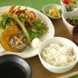 季節の野菜天ぷら定食