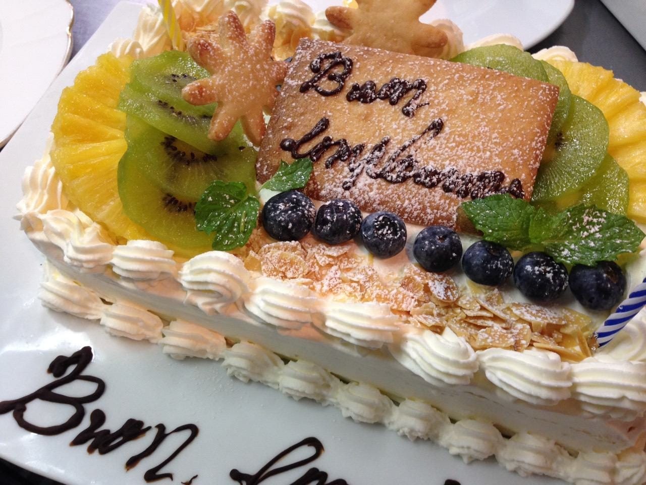 ★自家製バースデーケーキ☆誕生日・記念日な大切な１日に是非♪ 