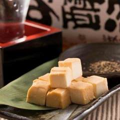 クリームチーズのたまり醤油漬け