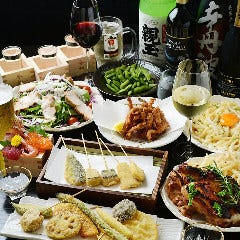 2名様～ご注文OK♪名物満載の120分飲み放題付コースを堪能