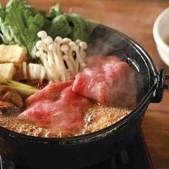 和彩旬彩 うおまん 尼崎キューズモール店_近江牛のすき焼き
