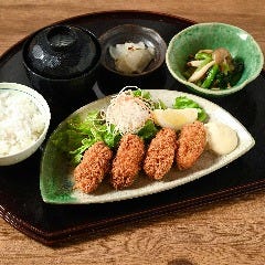 和彩旬彩 うおまん 尼崎キューズモール店_カキフライ定食
