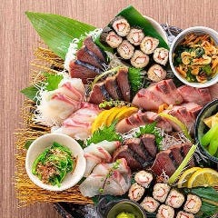和彩旬彩 うおまん 尼崎キューズモール店_ランチでも当店自慢の鮮魚を心ゆくまでご堪能ください。