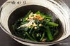江戸東京野菜！
小松菜と季節野菜が入ったおひたし