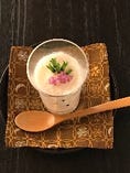 日本橋ゆかり名物！モッツラレラチーズ茶碗蒸し