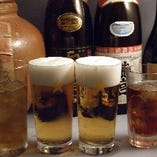充実飲み放題プランは通常の飲み放題で飲めるもの。サッポロ生しぼり、サワー各種、カクテル各種、ハイボール、マッコリなどが飲み放題。