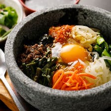 韓国美食で野菜タップリ、中から綺麗