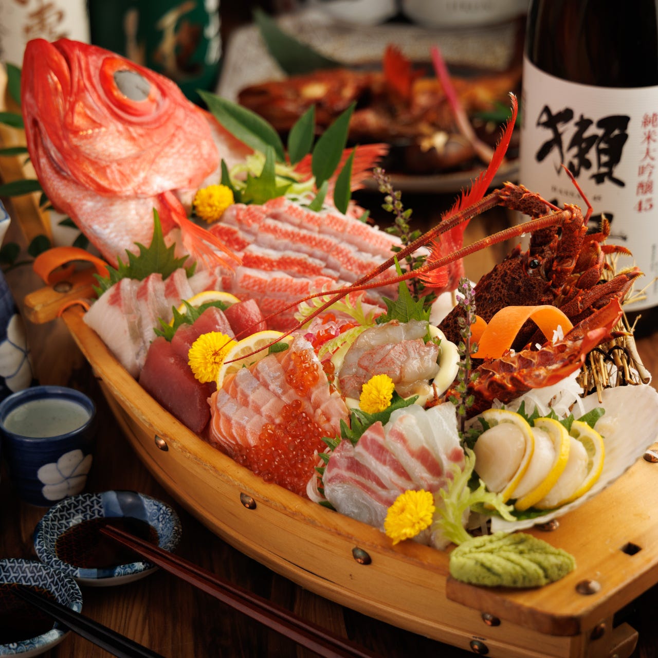 完全個室居酒屋 鮮魚と日本酒と炉端焼き 魚仙人 新橋店（新橋/居酒屋