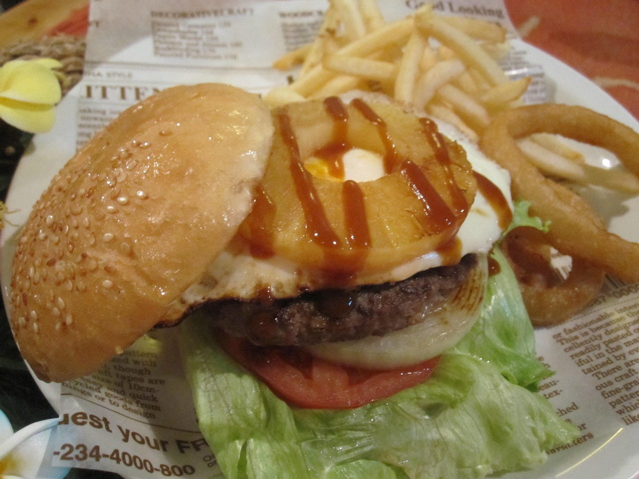 Burgershop H S バーガーショップエイチアンドエス 恩納村 読谷 北谷 カフェ ぐるなび