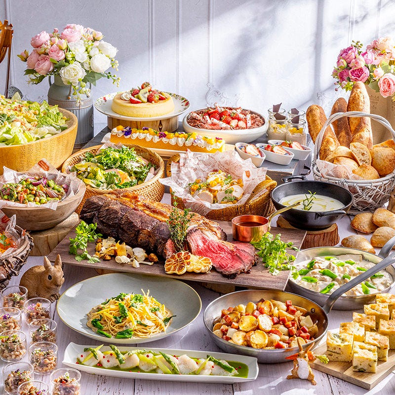 マーブルラウンジのランチビュッフェ