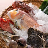 金目鯛や鰯など新鮮な魚を使用しています。ぜひ一度ご賞味を！
